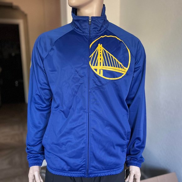 GIII Sports Golden State Warriors Warm Up Jacket - Picture 2 of 12